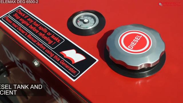 Elemax DEG 6500-2 Portable Diesel Generator