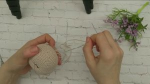 Вязаная кукла.МК. Часть 2. Оформление рельефной головы.