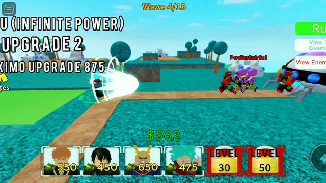 *showcase* Veku (infinite Power) All Star Tower Defense [TIO ZORO] смотреть онлайн