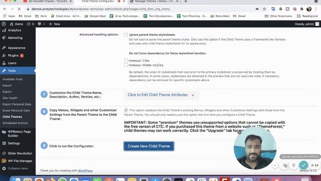 How to create a Child Theme in WordPress | WordPress Plugin | Child Theme смотреть онлайн