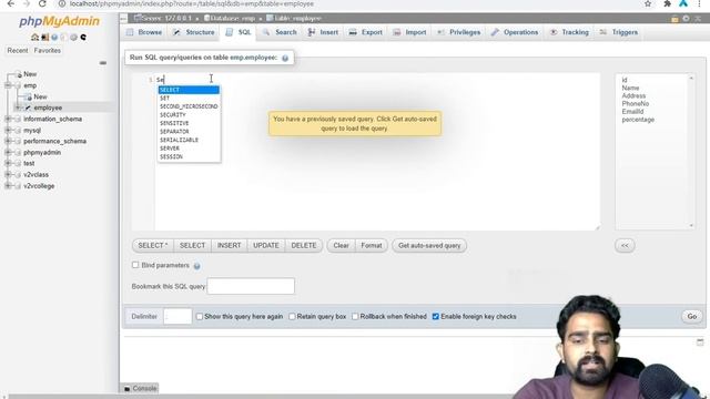 How to Check for Null or Empty Column in MySQL | 101 Query DBMS | V2V CLASS смотреть онлайн