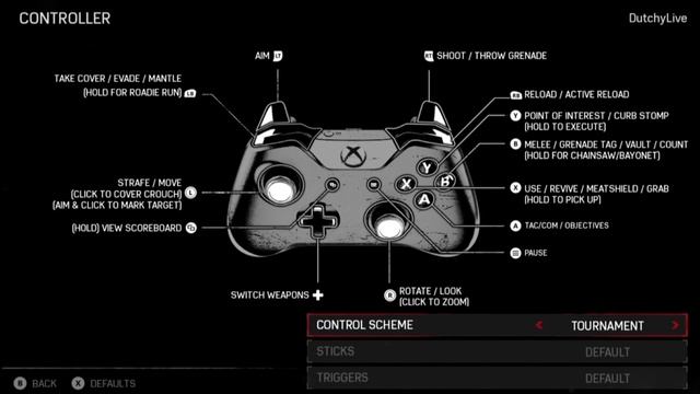 Gears of War 4 - Controller & Settings Guide смотреть онлайн