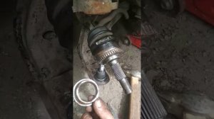 Ниссан примера р11 замена шаровой без снятия рычага