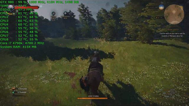The Witcher 3 PC【PATCH v1.03】GTX 980 & i7 4790k смотреть онлайн
