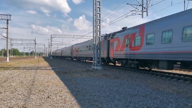 Поезд номер "133А" Санкт-Петербург-Казань смотреть онлайн