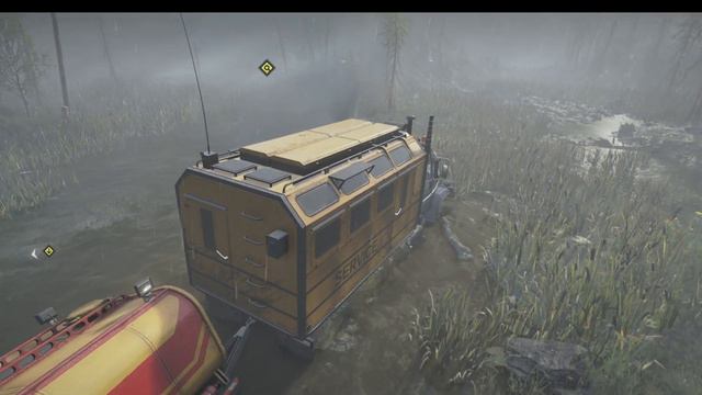 Farm Swim - Tayga 6436 - SnowRunner - 4k смотреть онлайн