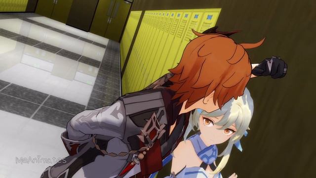 Childe's reward for Lumine ♥ || Genshin Impact Animation MMD смотреть онлайн