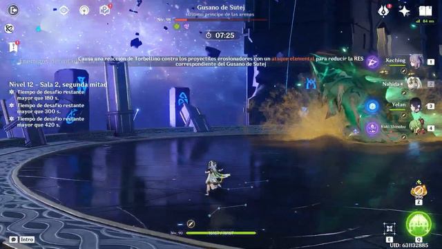 Genshin Impact Abismo 4.4 Piso 12 FULL ESTRELLAS ⭐ Shogun Raiden Baalnational & Keching Hyperbloom смотреть онлайн