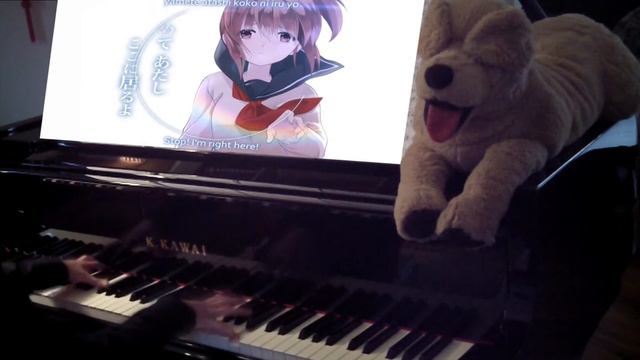 【End of 2014 SP】Owari no Sekai Kara Piano Cover (Animenz's version with Eng Sub) смотреть онлайн