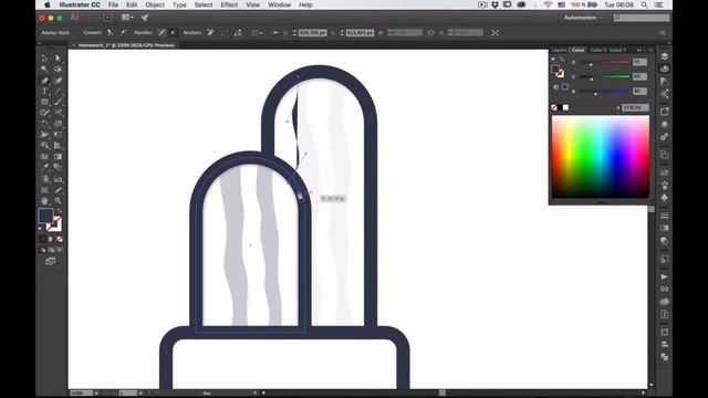 Курс по изучению Adobe Illustrator для новичков. Создание иконок растений смотреть онлайн