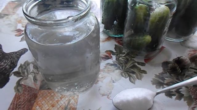 Простой рецепт/ соленые огурцы на зиму! смотреть онлайн