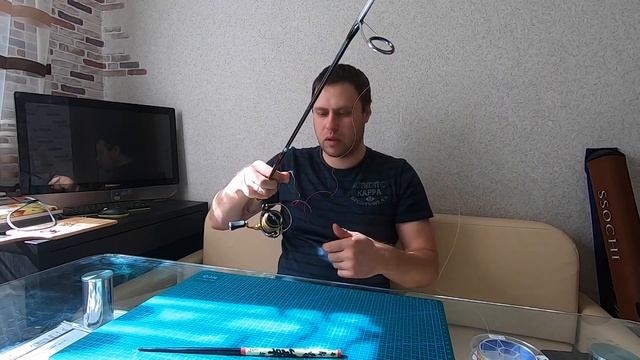 Как намотать шнур на катушку? + Лайфхак! смотреть онлайн