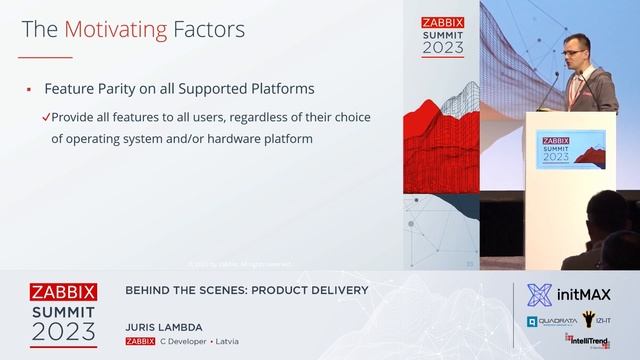 Behind the Scenes: Product Delivery by Juris Lambda / Zabbix Summit 2023 смотреть онлайн