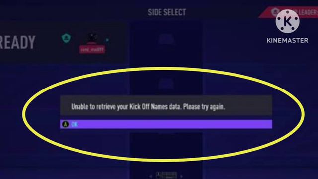 Fifa | Unable to retrieve your kick off names data. please try again problem solve fifa смотреть онлайн