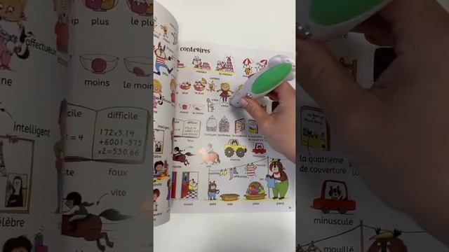 Big Book of French Words Большая книга первых слов на французском языке от Usborne смотреть онлайн