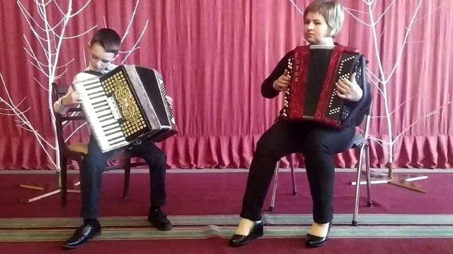 Русская народная песня «Во саду ли, в огороде» / баян / аккордеон смотреть онлайн