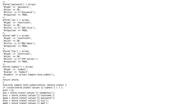 Drupal: Drupal Form PHP Passthru смотреть онлайн
