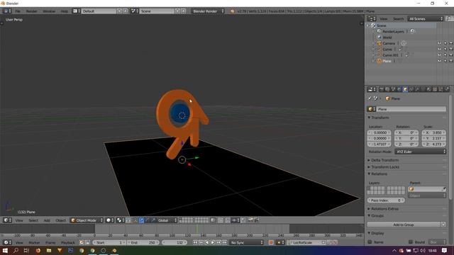 How to make 3D LOGO Animation in Blender with Background | TUTORIAL смотреть онлайн