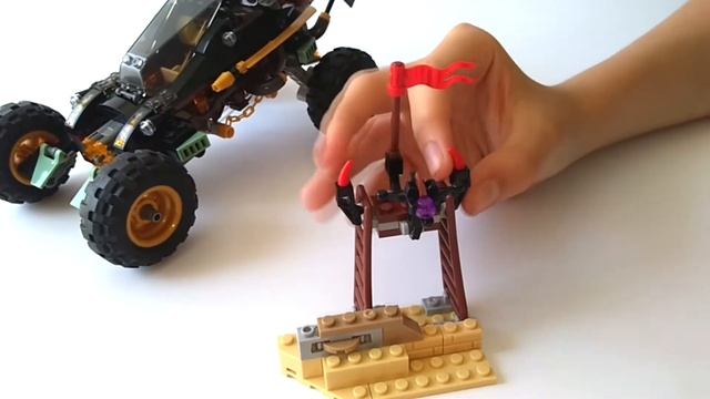 Горный внедорожник Коула обзор 70589 LEGO NINJAGO смотреть онлайн