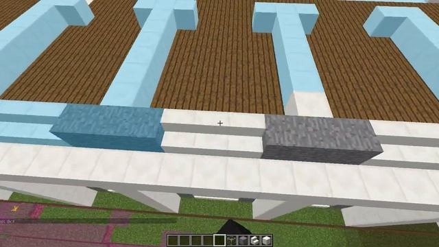 постройка Торгового центра в Minecraft. смотреть онлайн