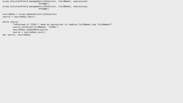 GIS: Using Python to combine middle parts of two fields into third field (3 Solutions!!) смотреть онлайн