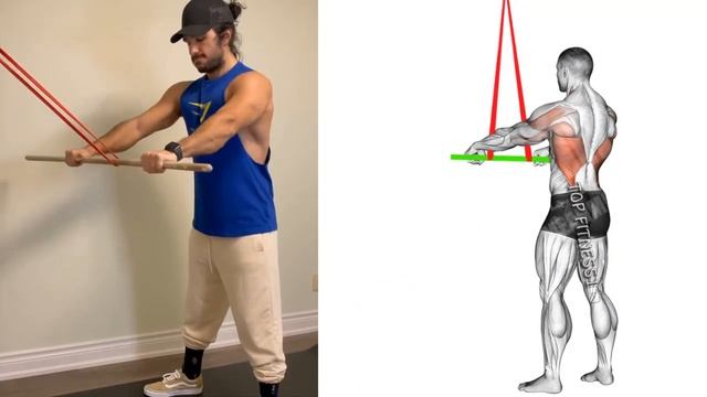 Resistance Band Bar workout At Home ( 7 CREATIVE IDEAS ) смотреть онлайн