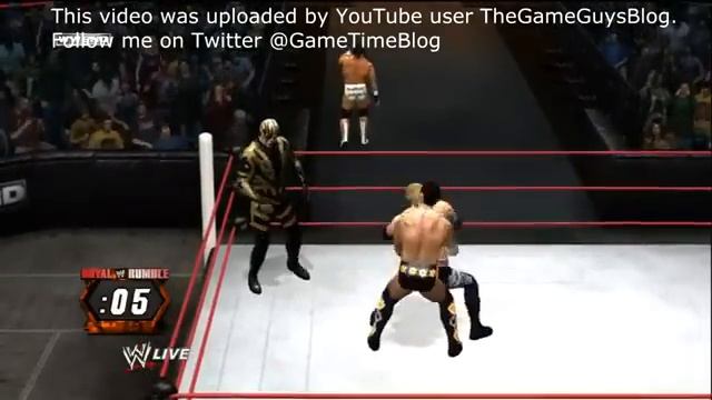 WWE 12 - 40 man Royal Rumble смотреть онлайн