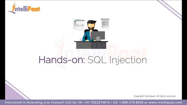 SQL Injection Attack | SQL Injection Tutorial | Intellipaat смотреть онлайн