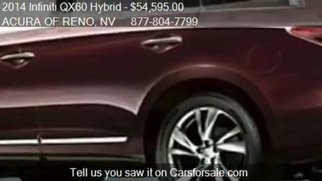 2014 Infiniti QX60 Hybrid Base for sale in Reno, NV 89511 at смотреть онлайн