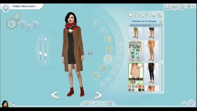 ♥| Создание персонажа The Sims 4 "Парижанка" ♥| смотреть онлайн