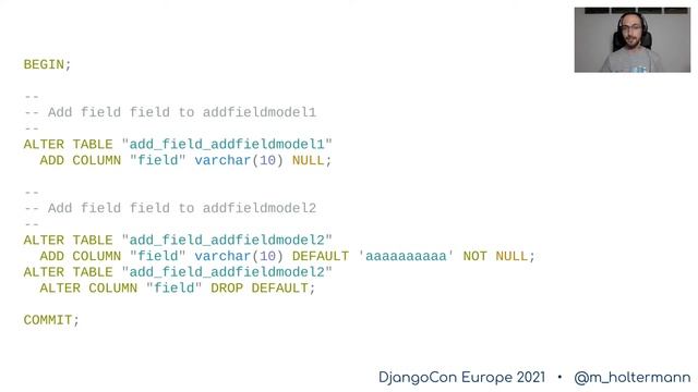 DjangoCon 2021 | Writing Safe Database Migrations | Markus Holtermann смотреть онлайн