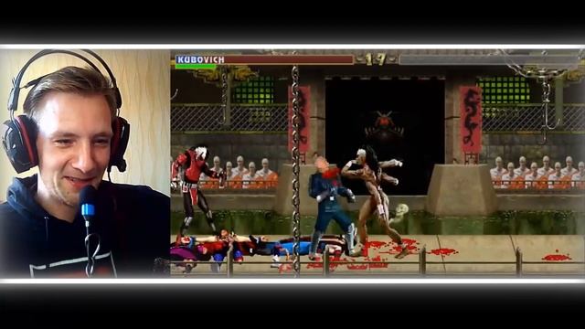 Леонид Якубович в игре Mortal Kombat (ЧАСТЬ 2) РЕАКЦИЯ смотреть онлайн