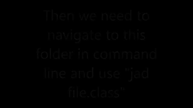 How to decompile a .jar file смотреть онлайн