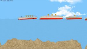 АВАРИЯ ДВУХ КОРАБЛЕЙ В FLOATING SANDBOX
