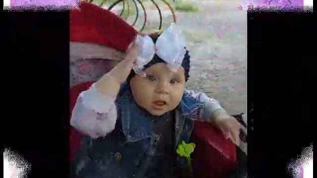 Нашей сладкой доченьке Милане 1 годик. смотреть онлайн