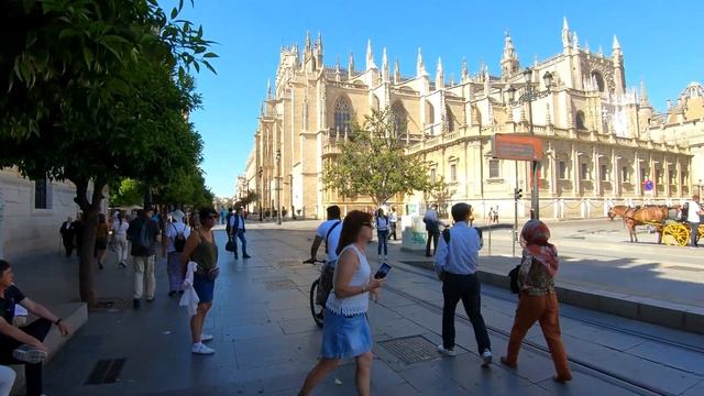 Самое большое в мире здание из дерева - "Метрополь Парасоль", Испания, Севилья. смотреть онлайн