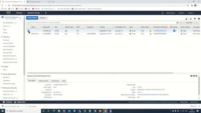 Adding Additional Disk Space in Windows Web Server on AWS - Elastic Block Store смотреть онлайн