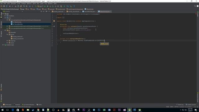 Android Studio : How to Switch Between Activities смотреть онлайн