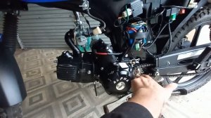 Как снять двигатель на китайском мопеде Альфа