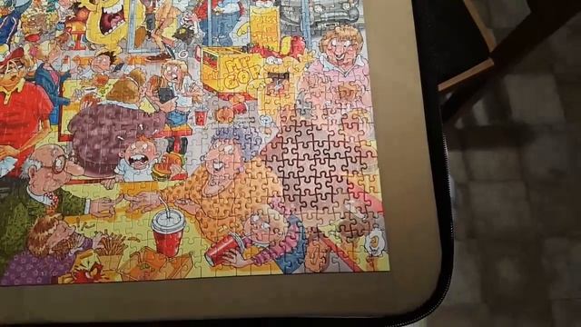 Spoiler Wasgij puzzle solution - Fast Food Frenzy (ad) смотреть онлайн