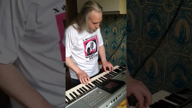 Пример использования кнопок транспонирования строя ( cover "Sunny" by "Bony M") смотреть онлайн