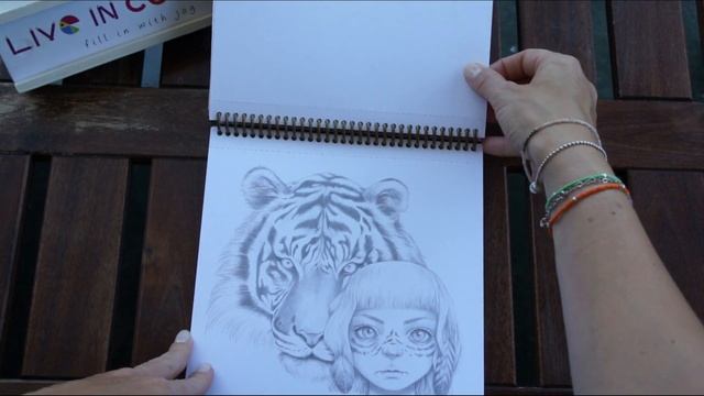 Coloriage Wild 4 By Emmanuelle Colin - Flip Through