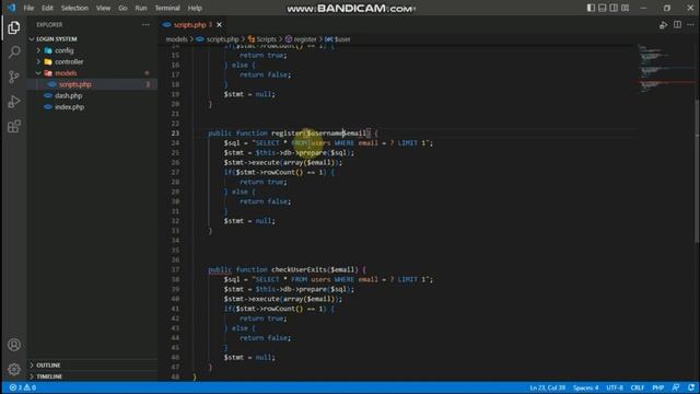 PHP: How to create a user registeration and login system with PDO смотреть онлайн