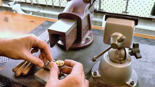 Clockmaking - How To Make A Clock - Part 14 - Making The Barrel Click And Clickspring