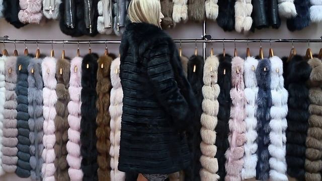 Шуба из кролика короткая с поясом (678) смотреть онлайн