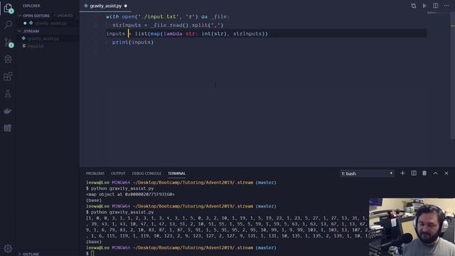 Day 2: Python - Advent of Code 2019 смотреть онлайн