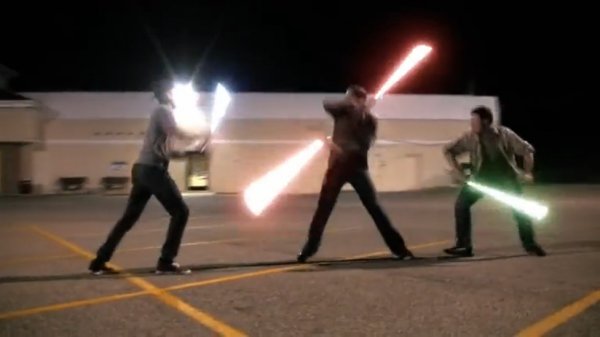 Бой на световых мечах