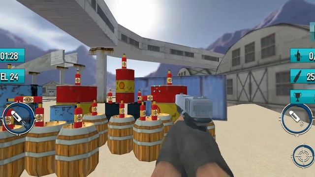 Real Bottle Shooting Game Fee Android Gameplay | Level 16 To 30 | смотреть онлайн
