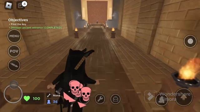 Evade - Roblox - safe spot in Arid Ruins #Evade #Roblox смотреть онлайн