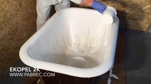 Реставрация ванны Европейским "жидким акрилом". смотреть онлайн